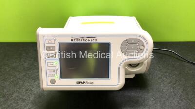 Philips Respironics BiPAP Focus with 1 x AC Power Supply (Powers Up with Fault - See Photos)