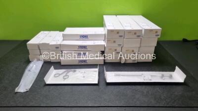 Job Lot of Karl Storz Surgical Instruments Including 12 x Ref 2708028A Visual Obturators , 9 x Ref 28410DO Obturators and 7 x Ref 28171HBN Grasping Foregrips