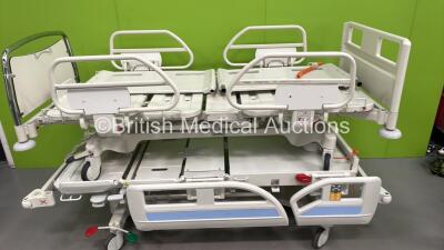 2 x Linet Hospital Beds with Controls (Stock Photo Used)