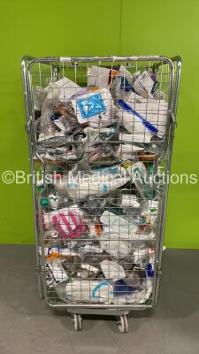 Mixed Cage of Ambulance Consumables (Out of Date - Cage Not Included)