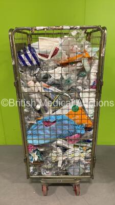 Mixed Cage of Ambulance Consumables (Out of Date - Cage Not Included)