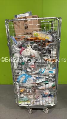 Mixed Cage of Ambulance Consumables (Out of Date - Cage Not Included)