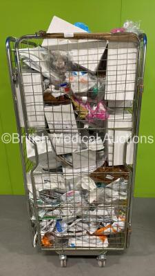 Mixed Cage of Ambulance Consumables (Out of Date - Cage Not Included)