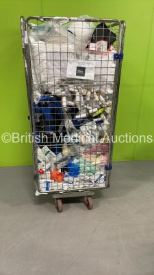 Mixed Cage of Ambulance Consumables (Out of Date - Cage Not Included)