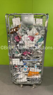 Mixed Cage of Ambulance Consumables (Out of Date - Cage Not Included)