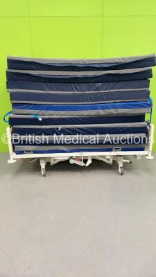 Huntleigh Contoura Electric Hospital Bed with 9 x Hospital Bed Mattresses