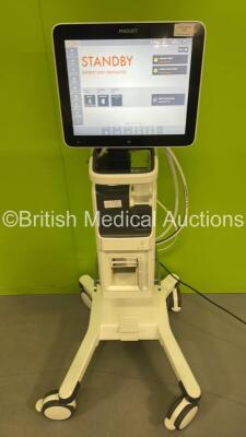 Maquet Servo U Ventilator System Ref 6694800 Version 4.1 Software Version 4.1.0.1 - Total Operating Time 73580 Hours - Total Ventilator Time 42490 Hours with Hoses (Powers Up) *S/N 20028 *