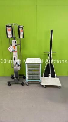 Mixed Lot Including Bristol Maid Cabinet, Smiths Medical Level 1 System 1000 Fluid Warmer (Powers Up) and 1 x Robur PV80 Lifter (No Power) *S/N 1303*