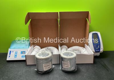 Mixed Lot Including 1 x Henry Schein CAP II Mixer (Powers Up) 2 x 3M Filters *Both Unused* 2 x 3M Bair Hugger Hoses *Both Unused in Box* 1 x Welch Allyn Spot Vital Signs Monitor (Powers Up) *SN FP11816, NA, NA, NA*