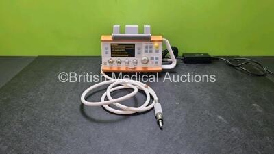 Drager Oxylog 3000 Plus Transport Ventilator Software Version 01.06 with Hose (Powers Up with Stock Power Stock Power Not Included)