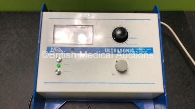 Mixed Lot Including 1 x EMS Model 69 Suction Unit, 1 x Shrewsbury Medical SM3372 Dual Frequency Ultrasound Therapy Unit with 1 x Probe and 1 x Medtron Ultrasonic Therapy Unit With 1 x Probe (All Power Up) - 5