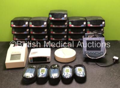 Mixed Lot Including 21 x Honeywell HomMed Telemonitors, 1 x HomMed Genesis Patient Monitor, 1 x BIS Aspect A-2000 Monitor, 5 x piCO Bedfont Simple Smokerlyzer and 1 x Albyn Medical Printer