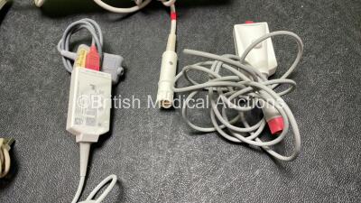 Mixed Lot Including 2 x B Braun Infusomat AC Power Supplies, 3 x B Braun Space PCA Controllers, 1 x Siemens SSC819 Switch, 2 x Philips REF 989803144241 Monitoring Cablesand 1 x Philips 6274 Controllers - 4