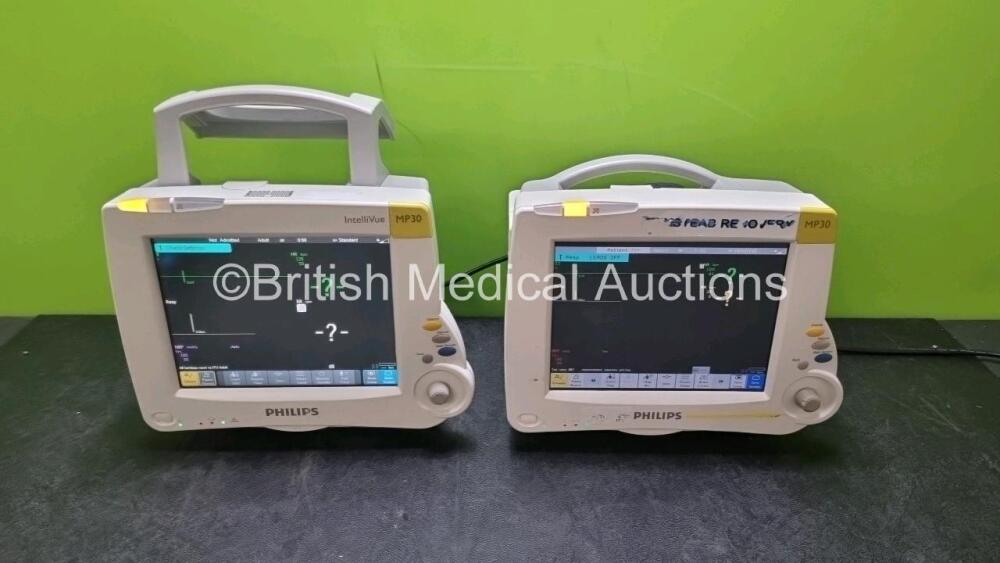 Philips IntelliVue MP30 Patient Monitor with X2 & M3015A Modules