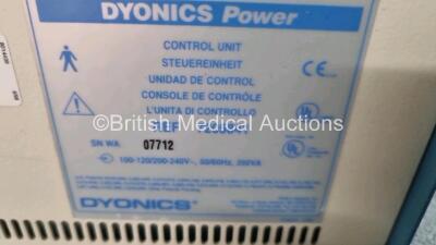 Job Lot Including 1 x Smith & Nephew Dyonics Power Ref 7205841 Control Unit with Footswitch (Powers Up) - 4