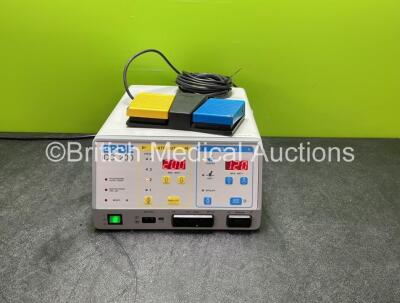 ERBE ICC 200 Electrosurgical Unit with Footswitch (Powers Up)