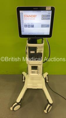 Maquet Servo U Ventilator System Ref 6694800 Version 4.1 Software Version 4.1.0.1 - Total Operating Time 63869 Hours - Total Ventilator Time 37388 Hours with Hoses (Powers Up) *S/N 20017 *