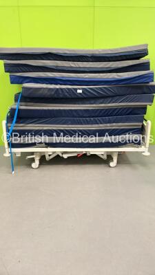 Huntleigh Contoura Electric Hospital Bed with 9 x Hospital Bed Mattresses