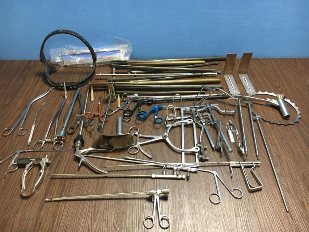 Job Lot of Surgical Instruments Including Karl Storz 27072 FS and 26296