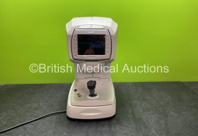 Nidek Tonoref II Auto Ref / Kerato / Tonometer with Printer Options (Powers Up with Missing Head Rest Rubber-See Photo) *Mfd 2014*