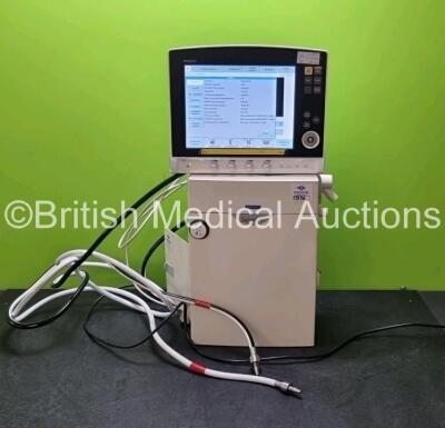 Maquet Servo-i Ventilator System Version 8.0 - System Software Version 8.00.01 - Total Operating Hours - 149965h with Hoses (Powers Up Missing Dial - See Photo) *SN 262097 / 13136*