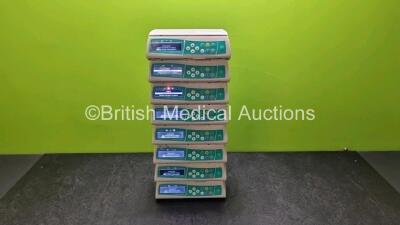 8 x B.Braun Infusomat Space Pumps with 2 x Power Supplies (All Power Up) *SN 18947 / 180205 / 19750 / 228441 / 225831 / 180269 / 95766 / 136855*