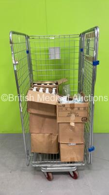 Mixed Cage Including Hand Sanitiser, Masks and Regulators (Cage Not Included)