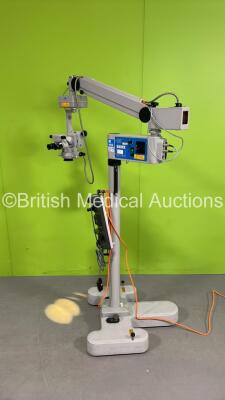 Zeiss OPMI MD T* Surgical Microscope with Zeiss f170 T* Binoculars, 2 x 12,5x/18B T* Eyepieces and Footswitch on