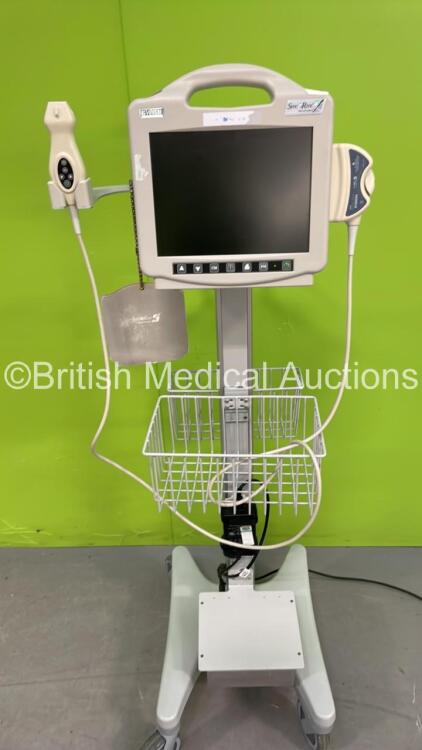 BARD Site Rite 5 Vascular Access Ultrasound Scanner with 1 x Transducer / Probe (Ref 9760034) on Stand (Draws Power with Blank Screen) S/N DYVB8017*