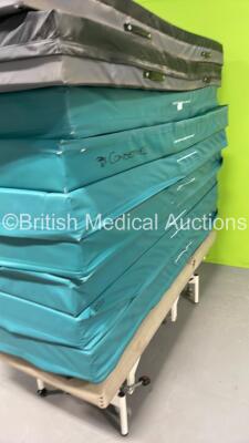 1 x Akron Hydraulic Patient Examination Couch and 9 x Hospital Bed Mattresses - 5