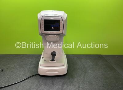 Nidek Tonoref II Auto Ref / Kerato / Tonometer with Printer Options (Powers Up with Loose Headrest Rubber-See Photo) *Mfd 2013*