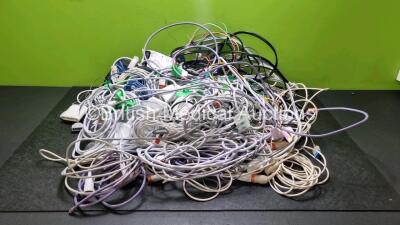 Job Lot of Various Patient Monitoring Cables