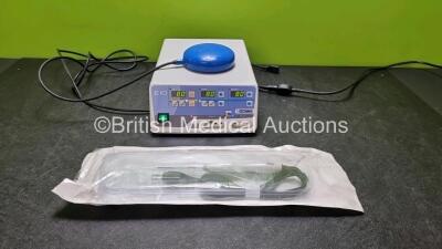 Eschmann E10 Electrosurgical / Diathermy Unit with 1 x Footswitch and 1 x DePuy VAPR 2.3 Wedge Electrode