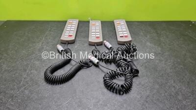 3 x Eschmann Operating Table Remotes