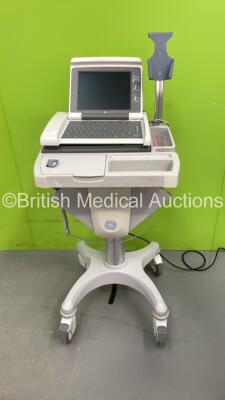 GE MAC 5000 ECG Machine on Stand (Powers Up) *S/N AAY04514755PA*