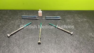 Job Lot Including 2 x Alcon Ref 8173 Handpieces, 2 x Alcon Ref 8173 Handpieces and 3 x AMO Model Emeraldt Delivery Systems