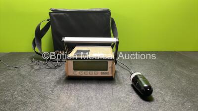 Bard Model 2500 Bladder Scanner with 1 x Transducer / Probe, 1 x AC Power Supply in Carry Case (Powers Up) *SN 0010959*