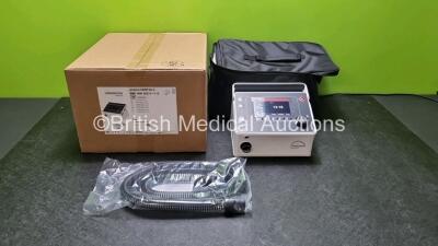 2 x Lowenstein Medical Prisma VENT30-C Ventilators Ref WM 29370-1110 with 2 x WM 23962 Breathing Tubes (Both Power Up Unused in Box) *Stock Photo*