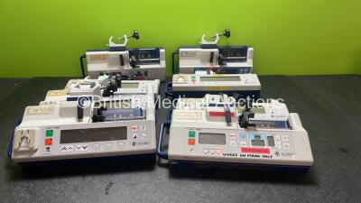 Job Lot of Pumps 5 x Alaris IVAC P7000 Pumps, 2 x Alaris IVAC P3000 Pumps and 1 x P6000 Pump