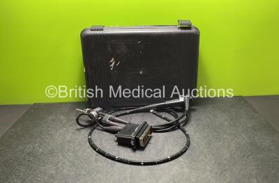 Olympus GF-UCT240 Ultrasound Video Gastroscope in Carry Case - Engineer's Report : Optical System - Unable to Check , Angulation - To Be Adjusted, Insertion Tube - No Fault Found, Light Transmission - No Fault Found, Channels - No Fault Found, Leak Chec