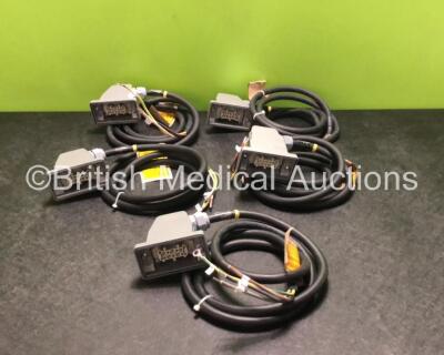 5 x Phoenix Contact 1690082 Mains Power Cord Attachments