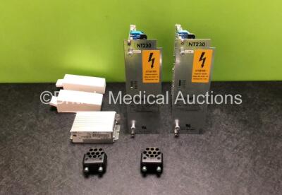 Job Lot Including 2 x Position Aids, 2 x Stoppers and 2 x WME NT230 Power Units