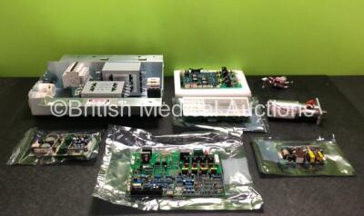 Job Lot of Various Circuit Boards / Panels, 1 x Power Pan, 1 x Motor and 1 x Idec Stopper Control