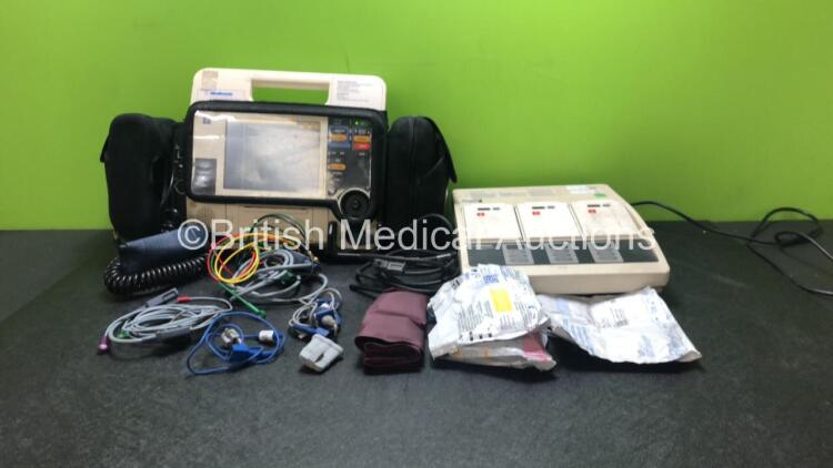 Medtronic Physio Control Lifepak 12 12-Lead Biphasic Defibrillator ...