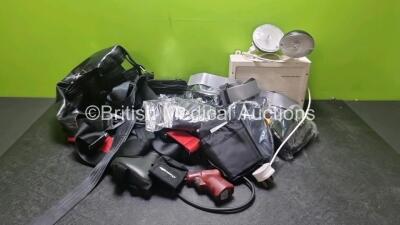 Job Lot Including 1 x Chiltern Twin Spot, 13 x Proact Nonin Cases, 1 x Ferno Ambulance Stretcher Harness, 3 x BP Cuffs and 1 x EZ-10 Power Driver