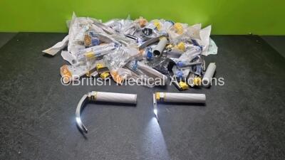 Job Lot of Laryngoscope Blades and Handles