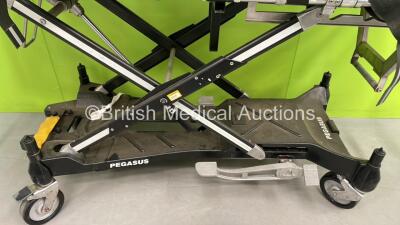 Ferno Pegasus Ambulance Stretcher with Mattresses (Hydraulics Tested Working) *S/N PEG6130* - 2