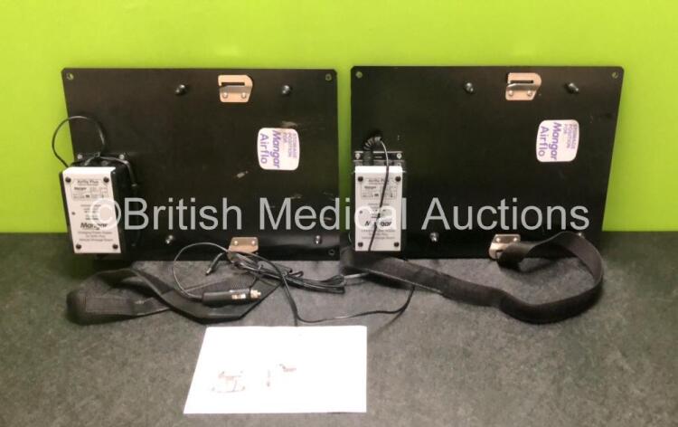 6 x Magar Airflo Stowage Boards with Chargers *2 in Photo - 6 in Total*