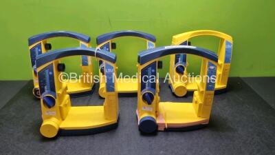 5 x Laerdal LSU Suction Units (2 x Power Up All with Damage to Casing - See Photos)