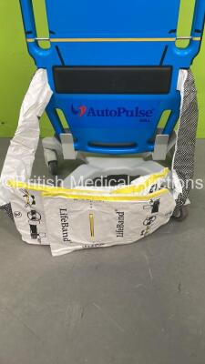 Zoll Autopulse Resuscitation System Model 100 on Stand with Battery and LifeBand (Powers Up) *20278* - 3